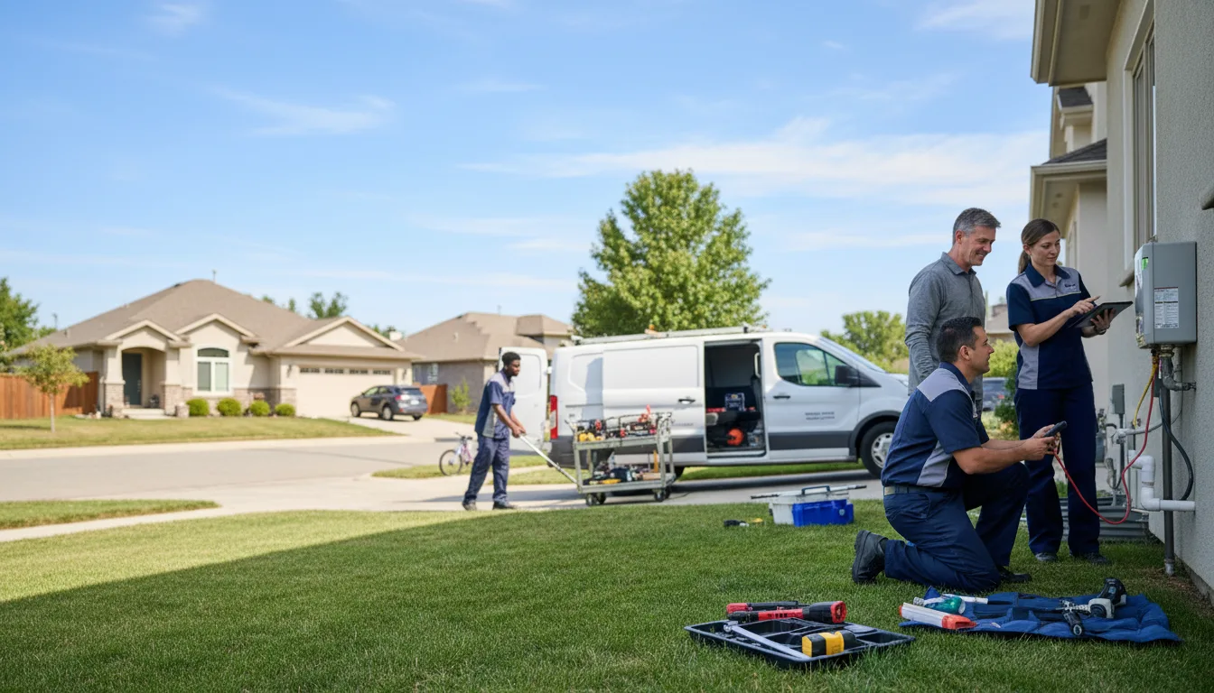 Tankless water heater service in Whitewater, CA